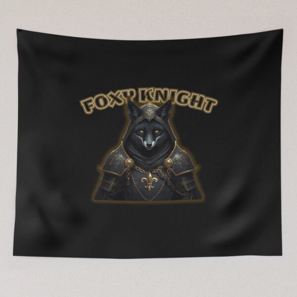 Item preview, Foxy Knight – Gothic Fox Guardian Crest designed and sold by Mosogoloso.