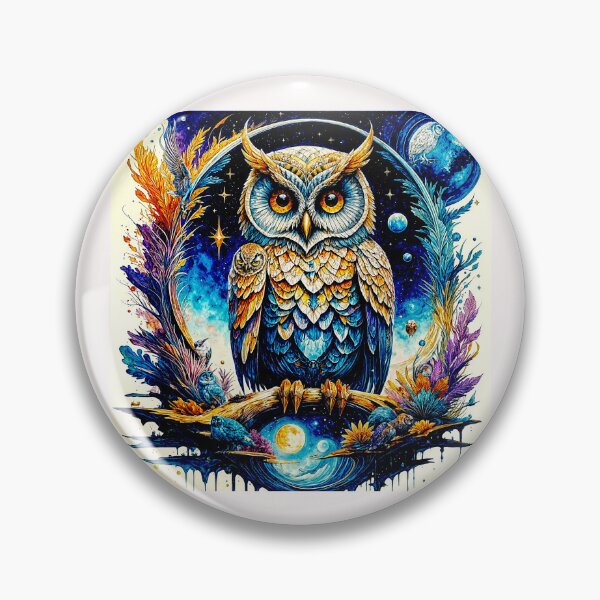 Item preview, Mystical Owl Under the Moonlight #4 designed and sold by Helios Be. Lavsh.
