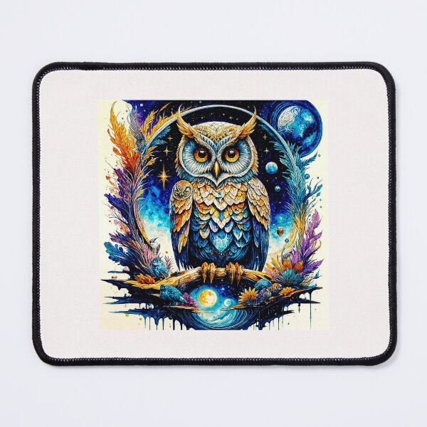 Item preview, Mystical Owl Under the Moonlight #4 designed and sold by Helios Be. Lavsh.