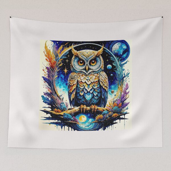 Item preview, Mystical Owl Under the Moonlight #4 designed and sold by Helios Be. Lavsh.