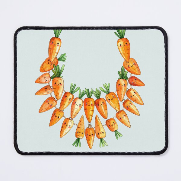 Item preview, 24 carat deluxe, carrot necklace kawaii designed and sold by LiskoDesign.