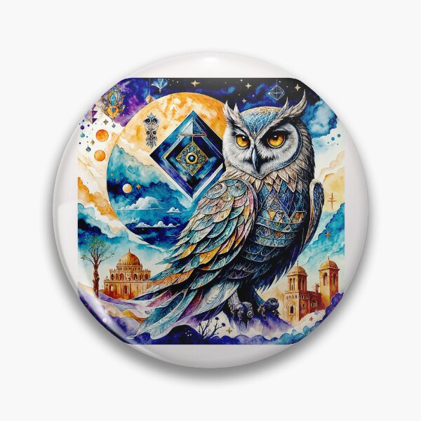Item preview, Mystical Owl Under the Moonlight #5 designed and sold by Helios Be. Lavsh.