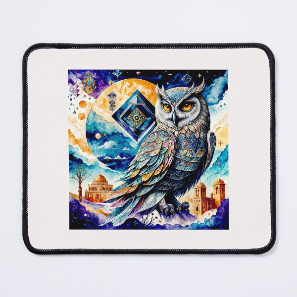 Item preview, Mystical Owl Under the Moonlight #5 designed and sold by Helios Be. Lavsh.
