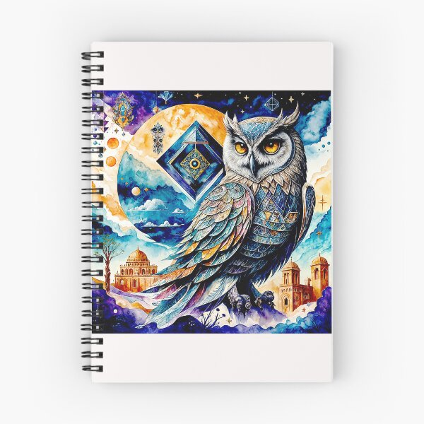 Item preview, Mystical Owl Under the Moonlight #5 designed and sold by Helios Be. Lavsh.
