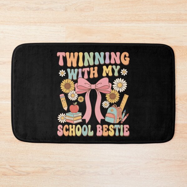 Item preview, Twinning with My School Bestie Cute Matching Friend Twin Day designed and sold by THREE LITTLE BEANS.