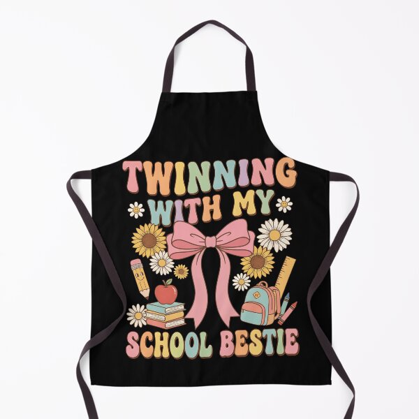 Item preview, Twinning with My School Bestie Cute Matching Friend Twin Day designed and sold by THREE LITTLE BEANS.
