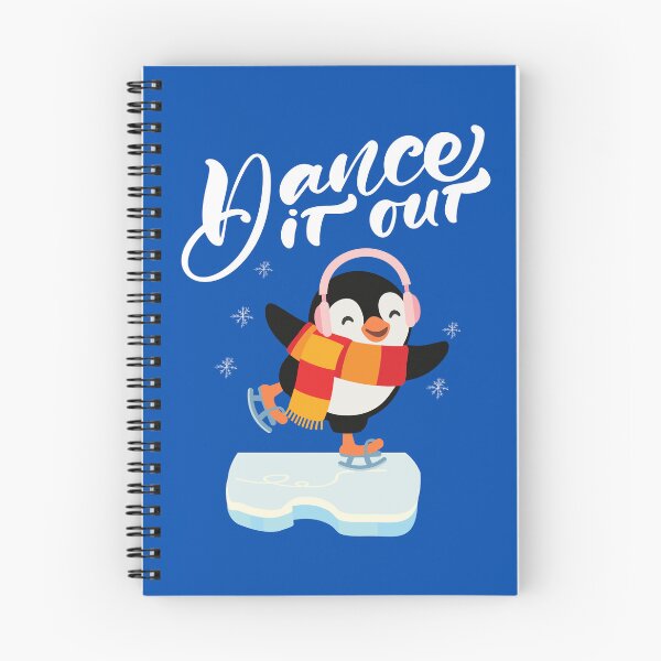 Item preview, Dance It Out Penguin Illustration designed and sold by TheBeeKindSpace.