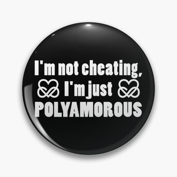 Item preview, Polyamory Saying Polyamorous Infinity Hearts designed and sold by Carl's Clothing.
