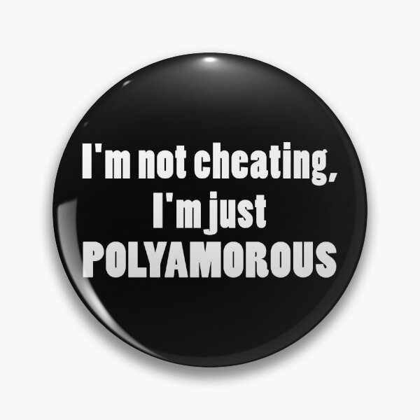 Artikelvorschau, Witziger Spruch über Polyamorie-Stolz: Polyamorie ohne Monogamie entworfen und verkauft von Carl's Clothing.