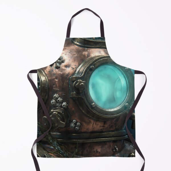Item preview, Deep Sea Diver - Steampunk Nautical Helmet designed and sold by Neon Nature Studio.