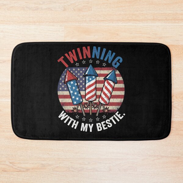 Item preview, Twinning with My Bestie Patriotic 4th of July Matching designed and sold by THREE LITTLE BEANS.