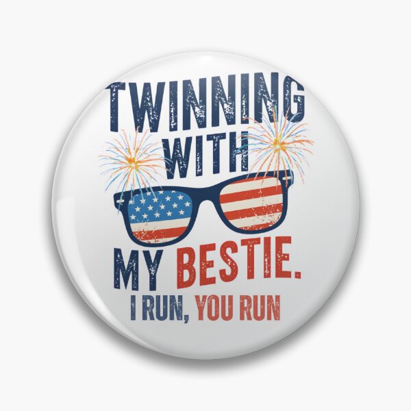 Item preview, Twinning with My Bestie Patriotic 4th of July Matching designed and sold by THREE LITTLE BEANS.