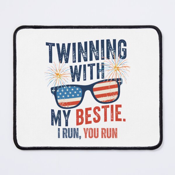 Item preview, Twinning with My Bestie Patriotic 4th of July Matching designed and sold by THREE LITTLE BEANS.