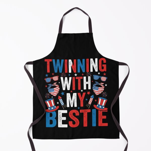 Item preview, Twinning with My Bestie Patriotic 4th of July Matching designed and sold by THREE LITTLE BEANS.