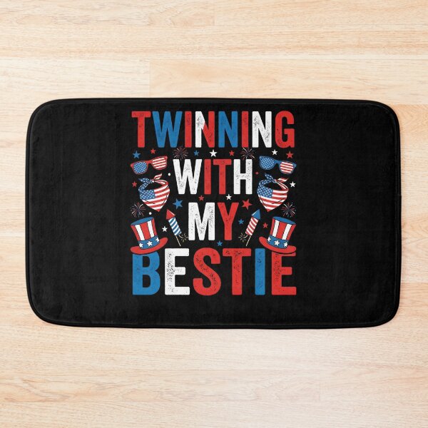 Item preview, Twinning with My Bestie Patriotic 4th of July Matching designed and sold by THREE LITTLE BEANS.