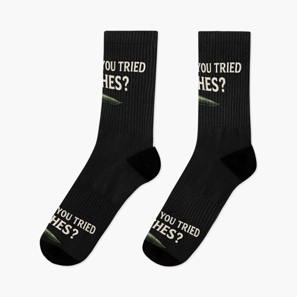 Item preview, But Have You Tried Leeches Shirt – Dark Humor Wellness Meme designed and sold by Mosogoloso.