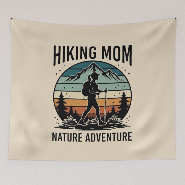 Item preview, Hiking Mom Female Hiking designed and sold by Ink Magic.