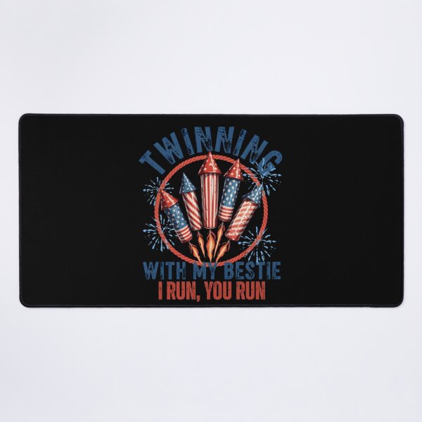 Item preview, Twinning with My Bestie Patriotic 4th of July Matching designed and sold by THREE LITTLE BEANS.