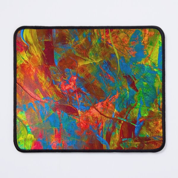 Item preview, Electric Jungle – Bold Neon Abstract Expressionist Art designed and sold by McKay Edition.