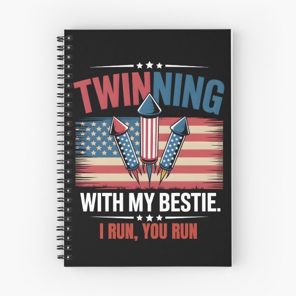 Item preview, Twinning with My Bestie Patriotic 4th of July Matching designed and sold by THREE LITTLE BEANS.