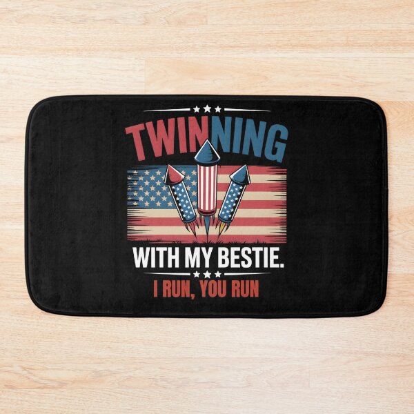 Item preview, Twinning with My Bestie Patriotic 4th of July Matching designed and sold by THREE LITTLE BEANS.