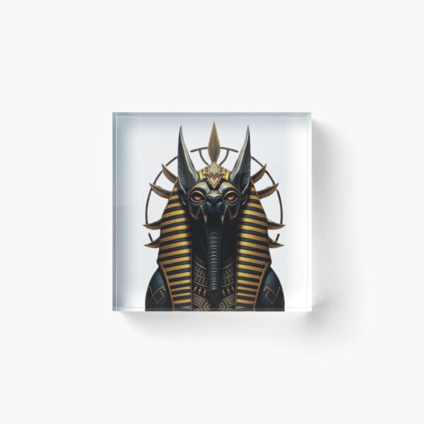Item preview, Golden Anubis The Gilded Guardian of the Underworld designed and sold by YTAStudio.