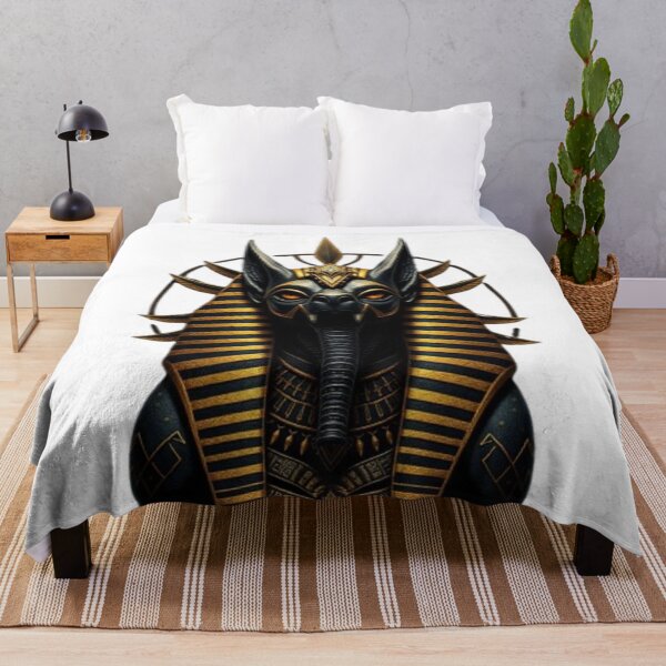 Item preview, Golden Anubis The Gilded Guardian of the Underworld designed and sold by YTAStudio.