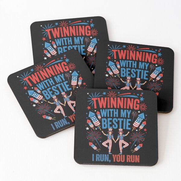 Item preview, Twinning with My Bestie Patriotic 4th of July Matching designed and sold by THREE LITTLE BEANS.
