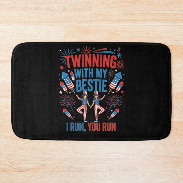 Item preview, Twinning with My Bestie Patriotic 4th of July Matching designed and sold by THREE LITTLE BEANS.