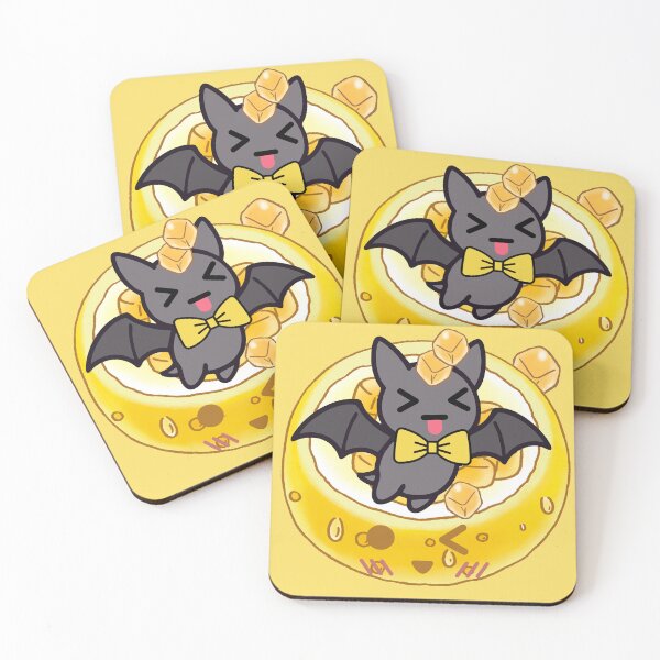Item preview, Cute Kawaii Bat and Icy Lemon Bowl designed and sold by Kanniax.
