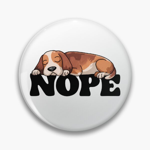 Item preview, Nope Saying Beagle designed and sold by KD Merch.