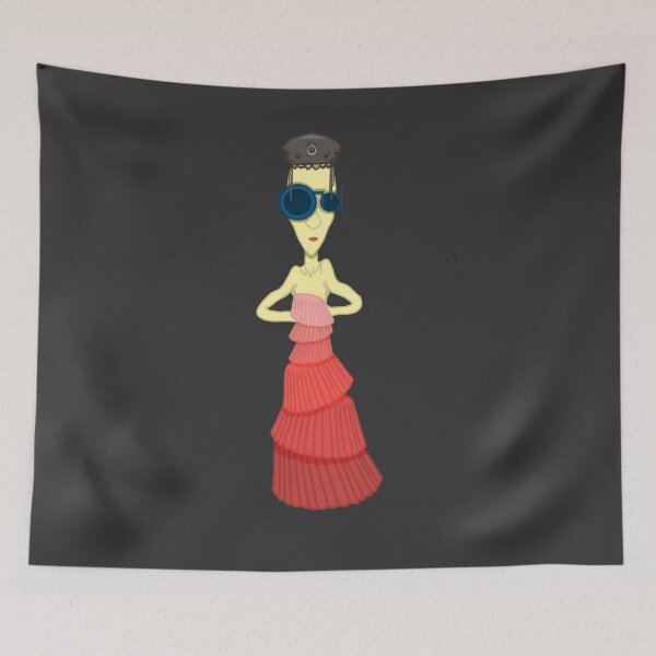Item preview, Mrs Le Strange | Whimsical Art designed and sold by Elle Gee Graphic Art & Design.