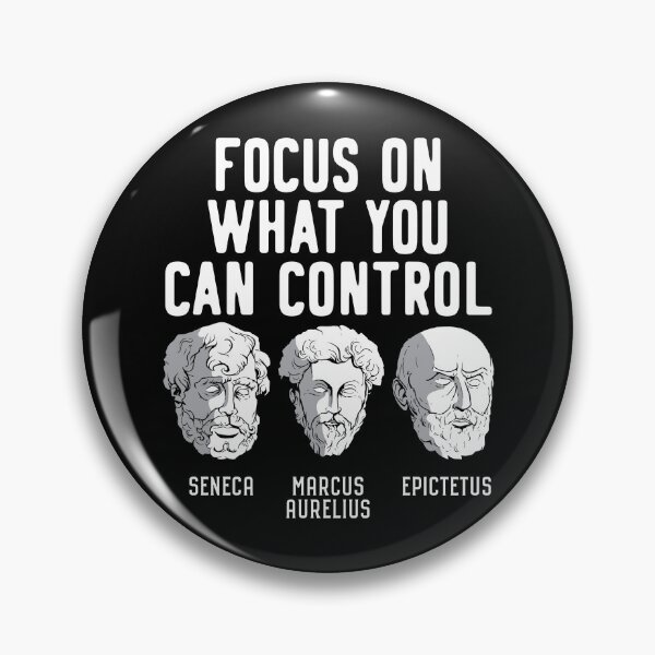 Item preview, Stoicism Focus Quore Stoic Philosophers Seneca Marcus Aurelius Epictetus designed and sold by Carl's Clothing.