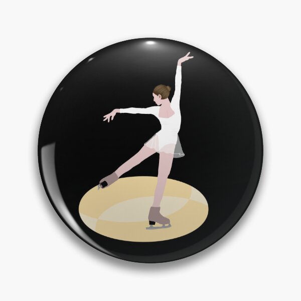 Item preview, Graceful Ice Skater Ballerina - Figure Skating Art designed and sold by MigWhimsy.