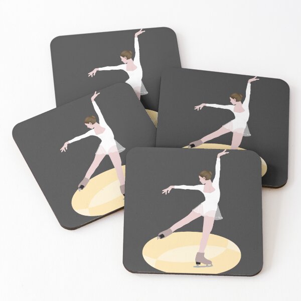 Item preview, Graceful Ice Skater Ballerina - Figure Skating Art designed and sold by MigWhimsy.