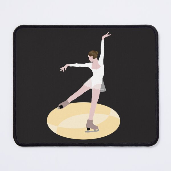 Item preview, Graceful Ice Skater Ballerina - Figure Skating Art designed and sold by MigWhimsy.