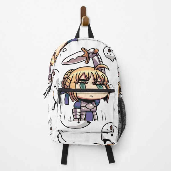 Item preview, Saber - Chibi Ghost Knight – Cute Dark Fantasy Anime Warrior Illustration designed and sold by Dyan4.