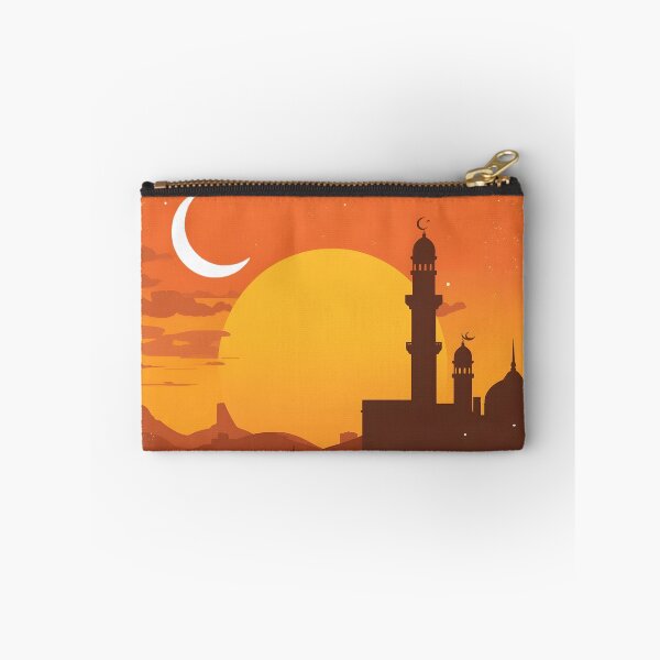 Item preview, Vintage 1970s Style Ramadan Sunset Art designed and sold by WowDezign.