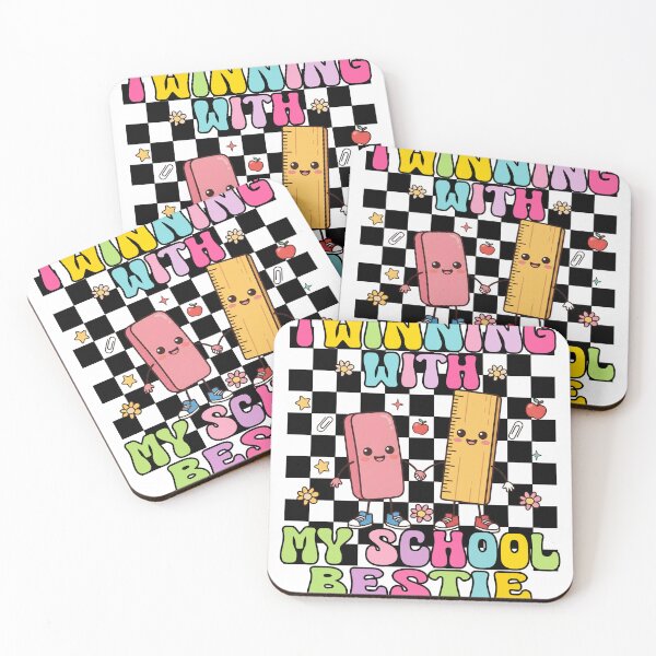 Item preview,  Twinning With My School Bestie designed and sold by THREE LITTLE BEANS.