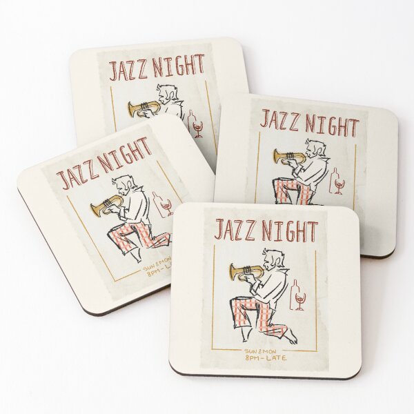 Item preview, Jazz Night Vintage Music Poster, Jazz Art, Posters aesthetic, Restaurant, Cafe decor, Boho eclectic art designed and sold by DanniDan.