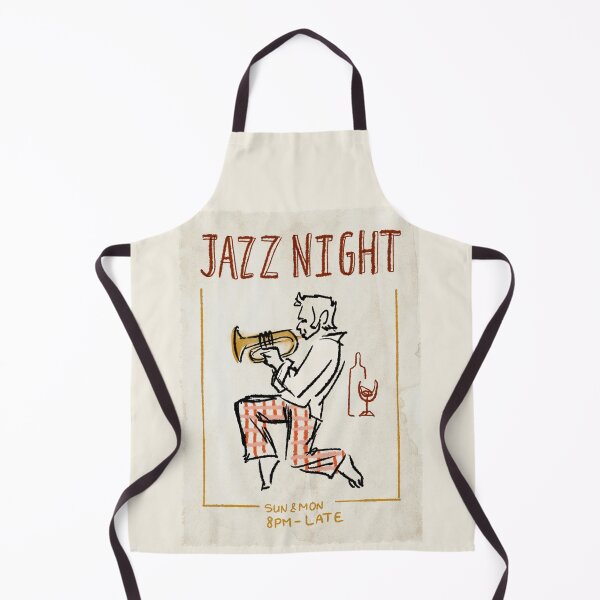 Item preview, Jazz Night Vintage Music Poster, Jazz Art, Posters aesthetic, Restaurant, Cafe decor, Boho eclectic art designed and sold by DanniDan.