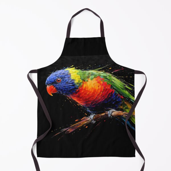 Item preview, Vibrant Rainbow Lorikeet Perched designed and sold by cuprum.