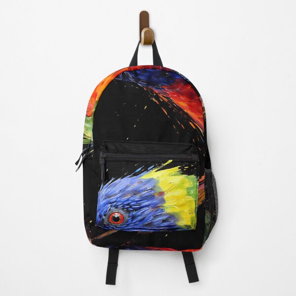 Item preview, Vibrant Rainbow Lorikeet Perched designed and sold by cuprum.