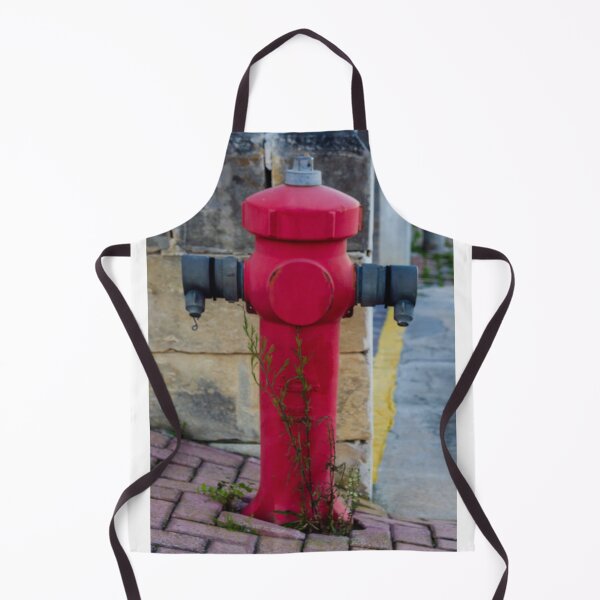 Item preview, Red Fire Hydrant Stands Boldly On City Sidewalk Against Gray Wall, Creating Striking Urban Contrast designed and sold by Nmallia.