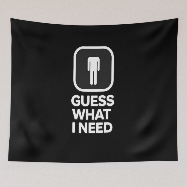 Item preview, Guess What I Need Minimalist Humor Icon Tee designed and sold by AmazingViews.