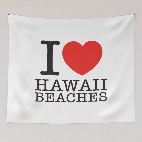 Item preview, I Love Hawaii Beaches designed and sold by shitpostee.