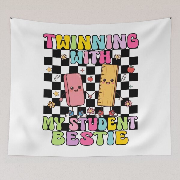 Item preview, Twinning With My Student Bestie Spirit Week Matching  designed and sold by THREE LITTLE BEANS.