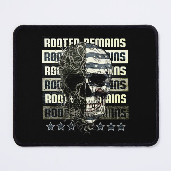 Item preview, Rooted Remains Skull – Dark Americana Patriotic Gothic Graphic designed and sold by justyna-s28.