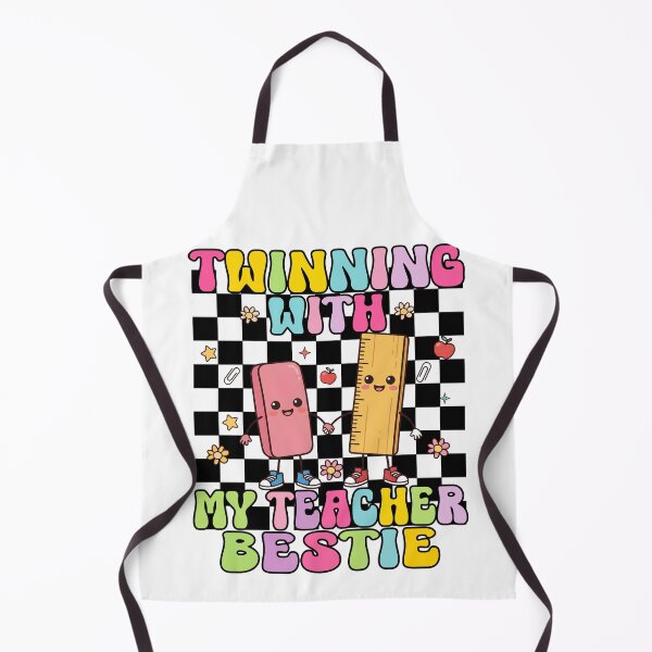Item preview, Twinning with My Teacher Bestie Cute Matching Friend Twin Day designed and sold by THREE LITTLE BEANS.
