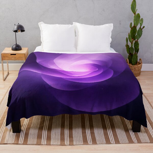 Item preview, Purple Aura Glow – Soft Spiritual Bloom | Atmospheric Violet Energy Art designed and sold by ArtivaNest.